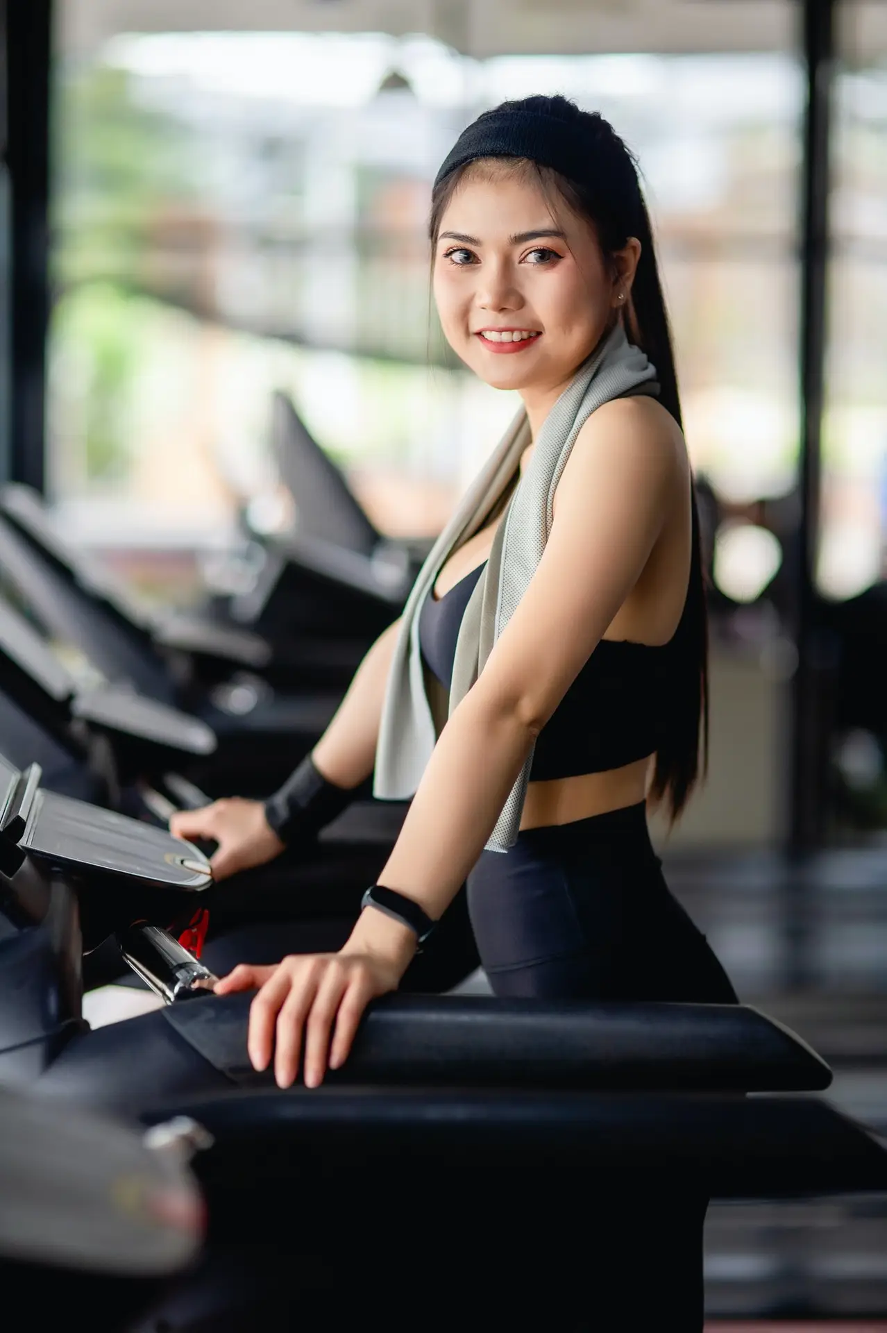 Treadmill conditioning session